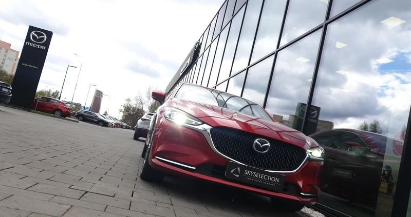 Mazda 6 cena 109900 przebieg: 92760, rok produkcji 2018 z Jeziorany małe 379